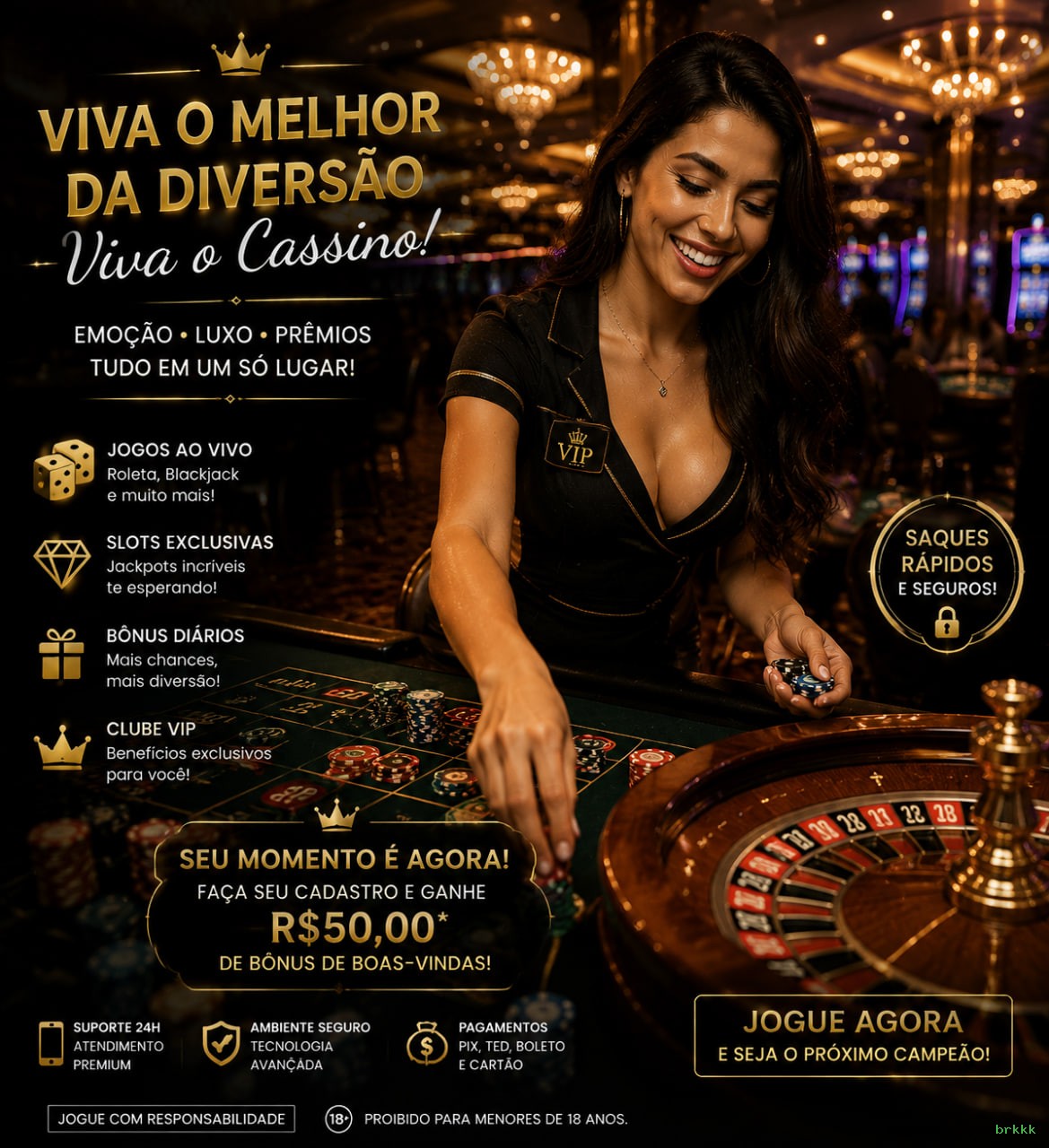 Slots online da brkkk com jackpots progressivos